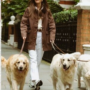 Mercer Brand Brown Jacket in Size Small